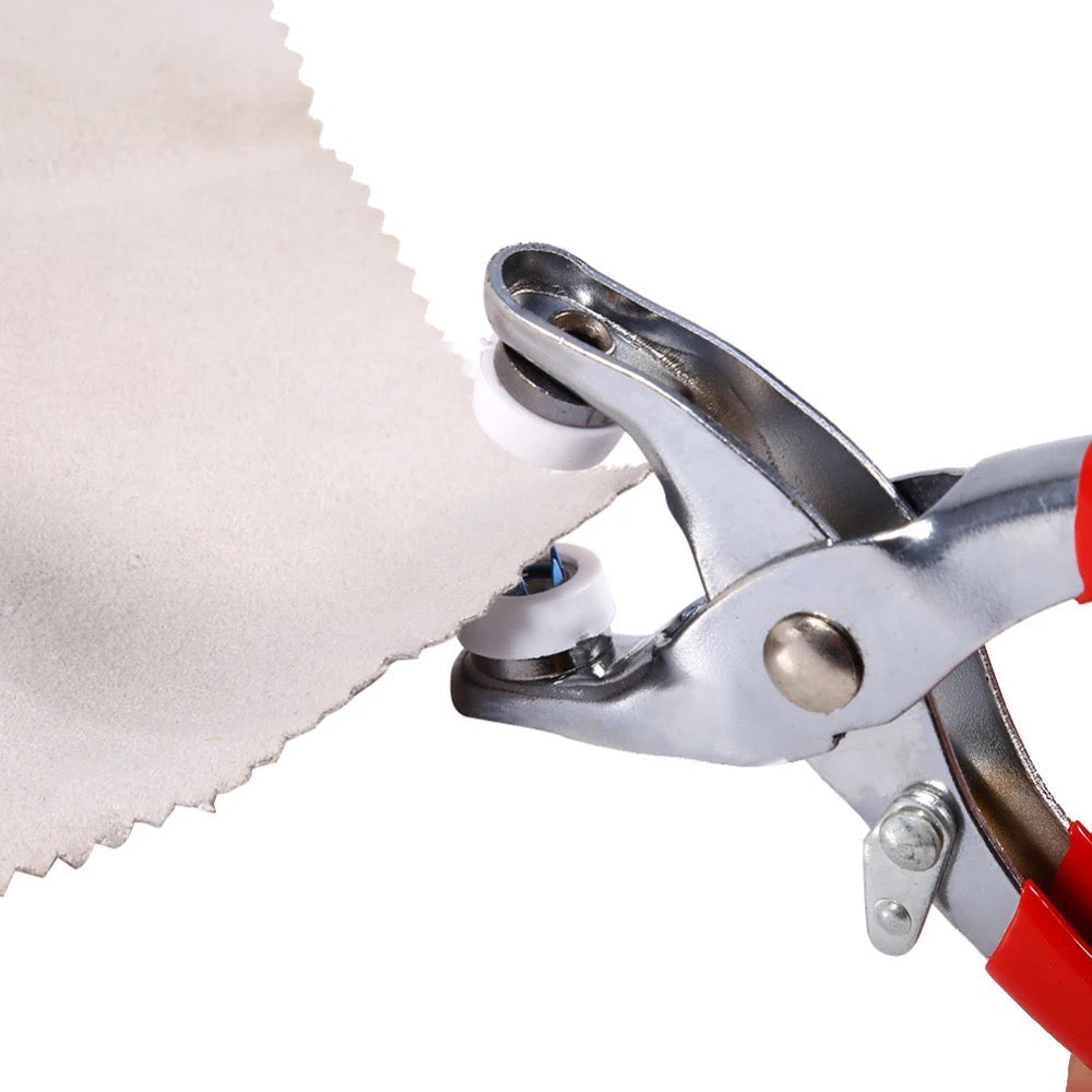 One Press Quick Button Fitter Plier, Stainless Steel Thickened Snap Button Fixer