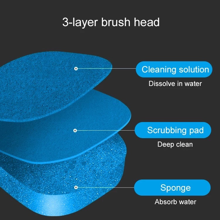Disposable Head Toilet Cleaning Brush with Long Handle