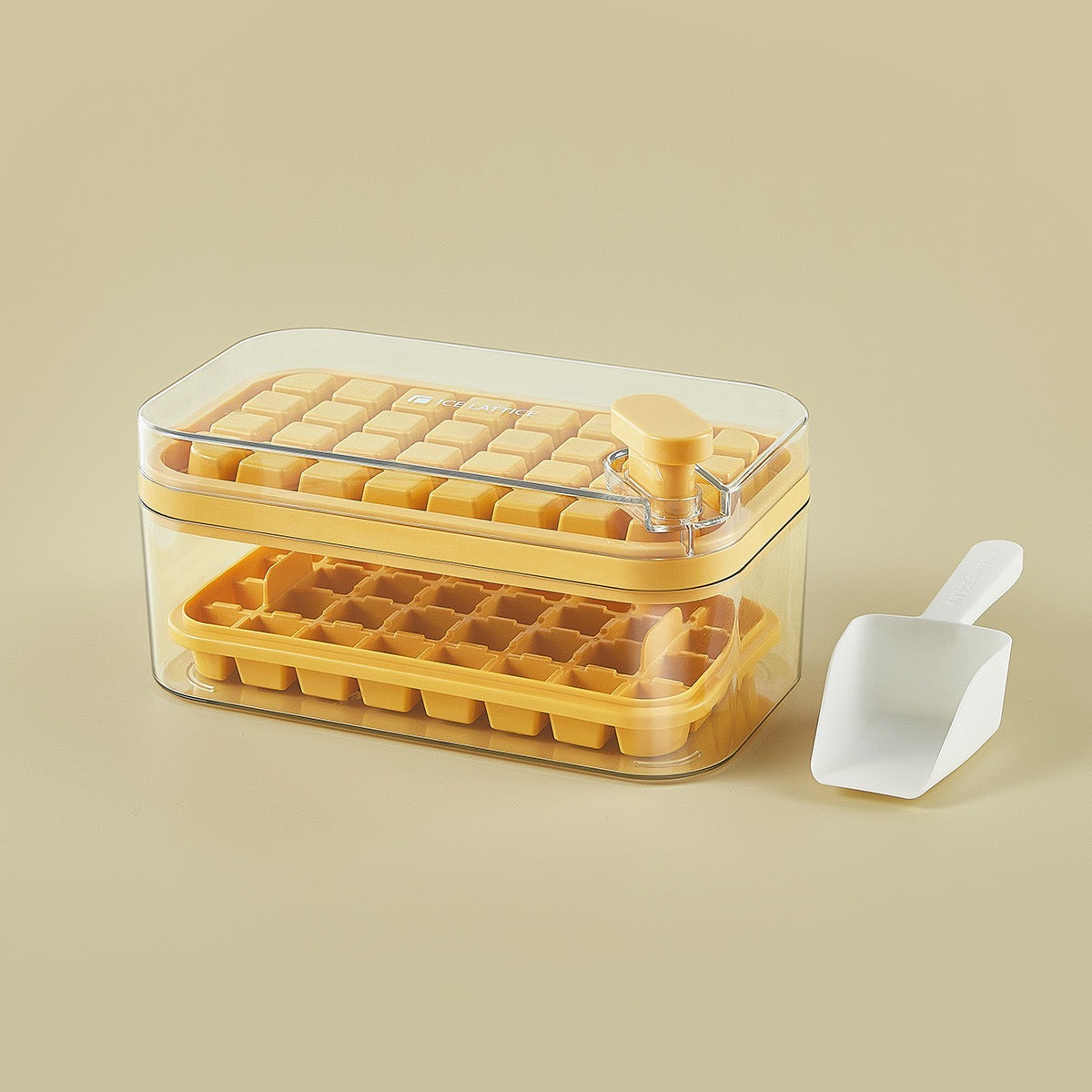 One-Press Transparent Ice Making Mold
