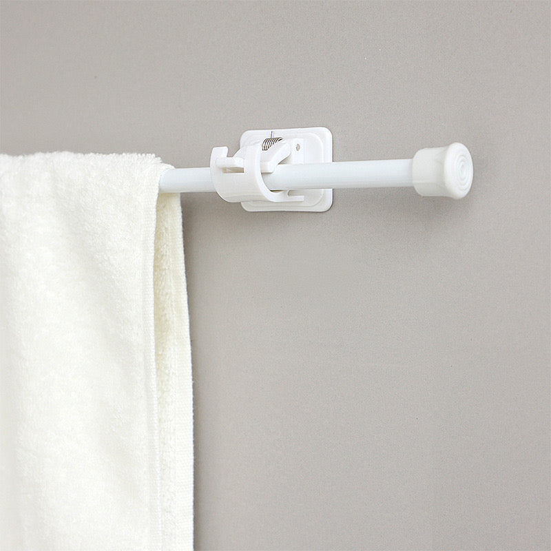 Extendable Hanger Rod, Adjustable Curtain Telescopic Pole Household Hanging Rod
