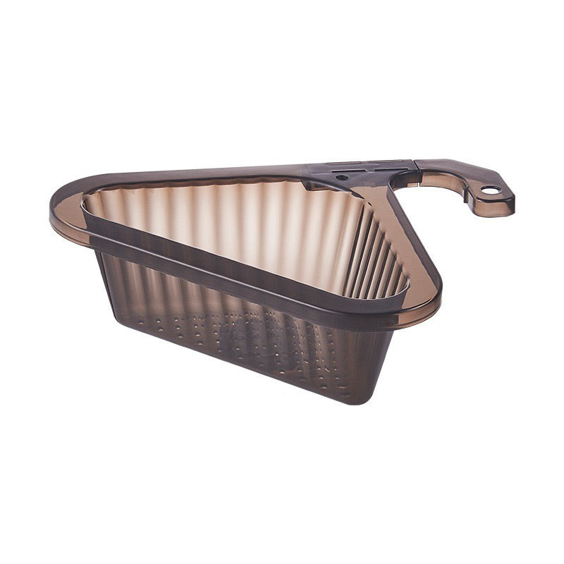 Telescopic Sink Drain Basket in black color