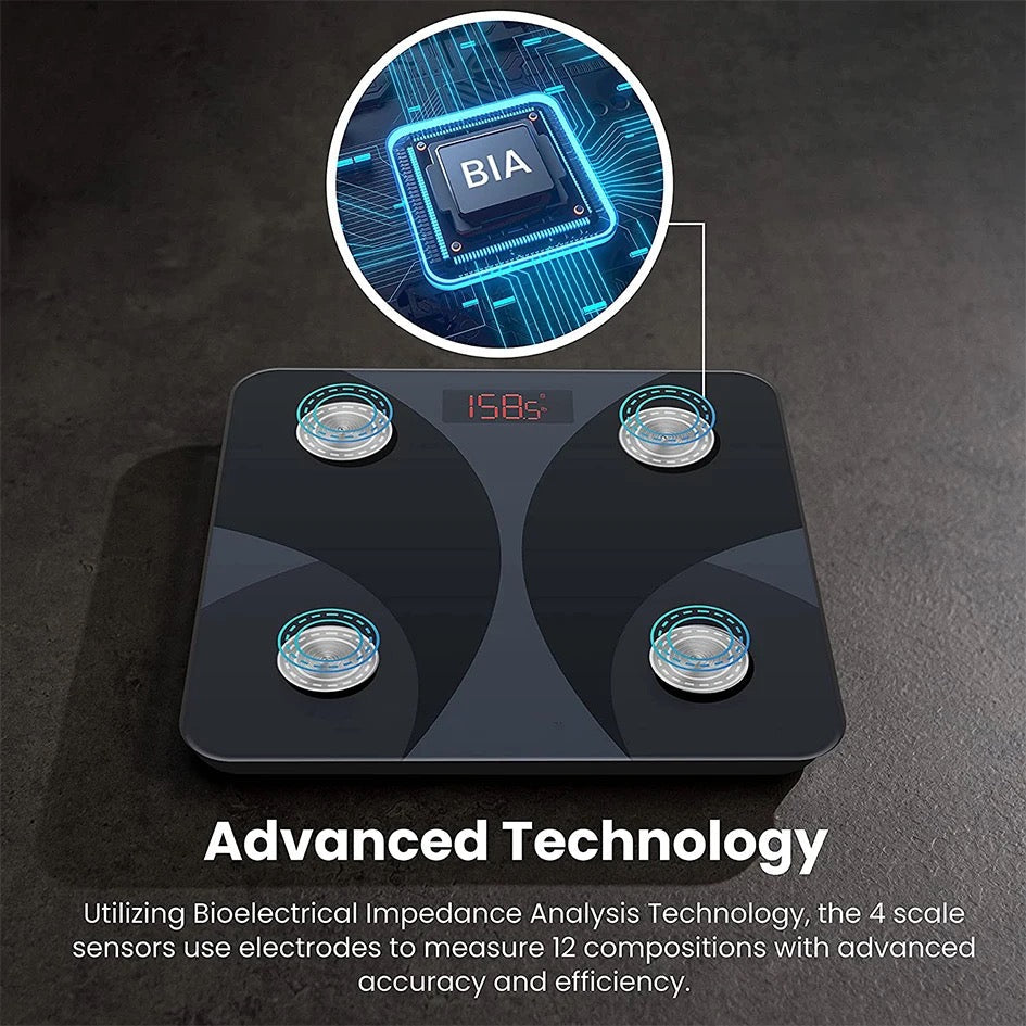 Bluetooth Body Fat Scale, showcasing advanced technology