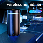 USB car air purifier with humidifier and aromatherapy diffuser for a fresh and healthy driving experience