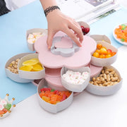 A person opening Flower Design Snack Box