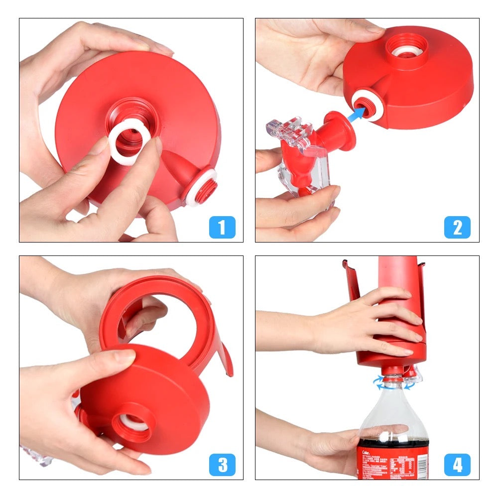 Installation Steps Of Inverted Easy Soda & Cool Drinks Dispenser