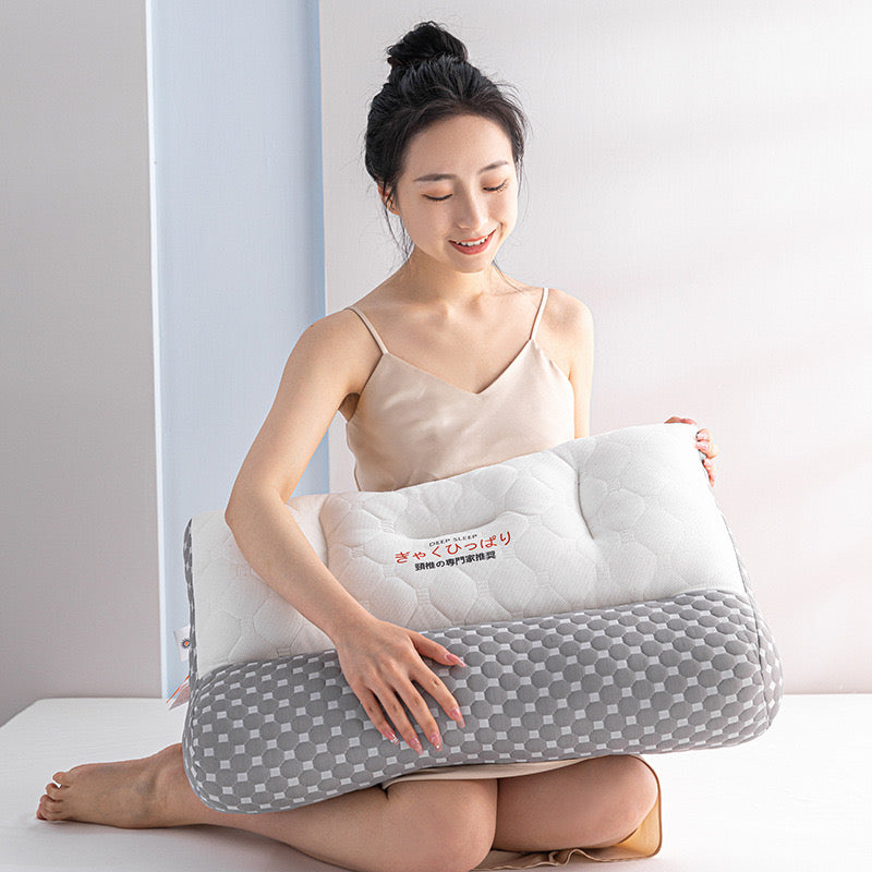 Super Ergonomic Orthopedic Neck Comfort Pillow, Protects Cervical Spine and Relieves Neck, Shoulder Pain