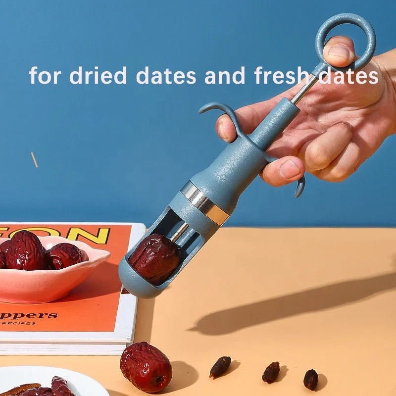 One-Hand Operation Date Fruit Pitter Tool