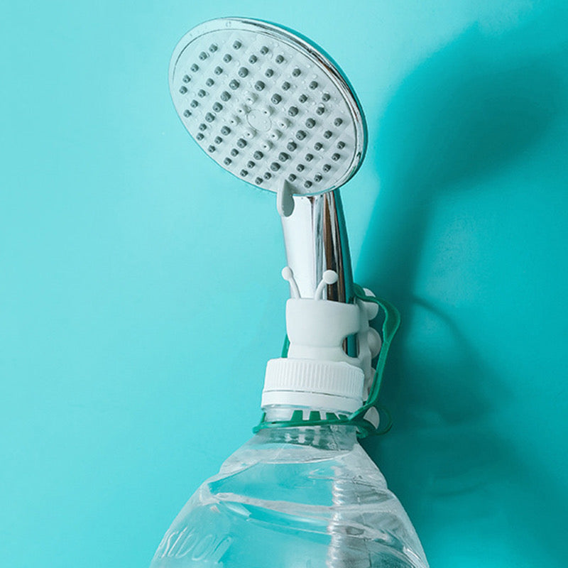 Close-up view of the Silicone Suction Cup Wall Mount No Drilling Shower Head Holder