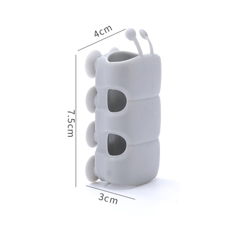 Silicone Suction Cup Wall Mount No Drilling Shower Head Holder with its size