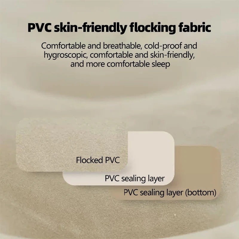 Portable Inflatable Mattress for Outdoor Camping Travel with Built-in Inflating Pump