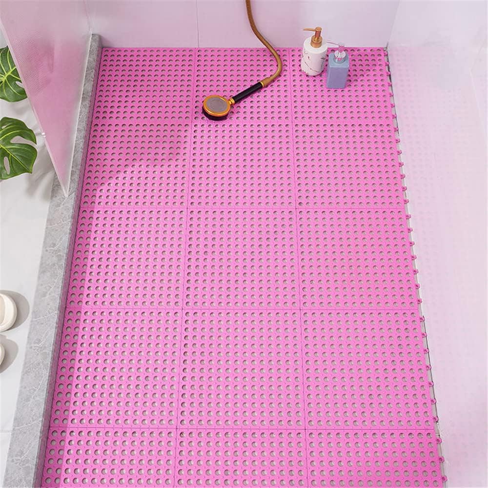 Interlocking Non-Slip Bathroom Mat.