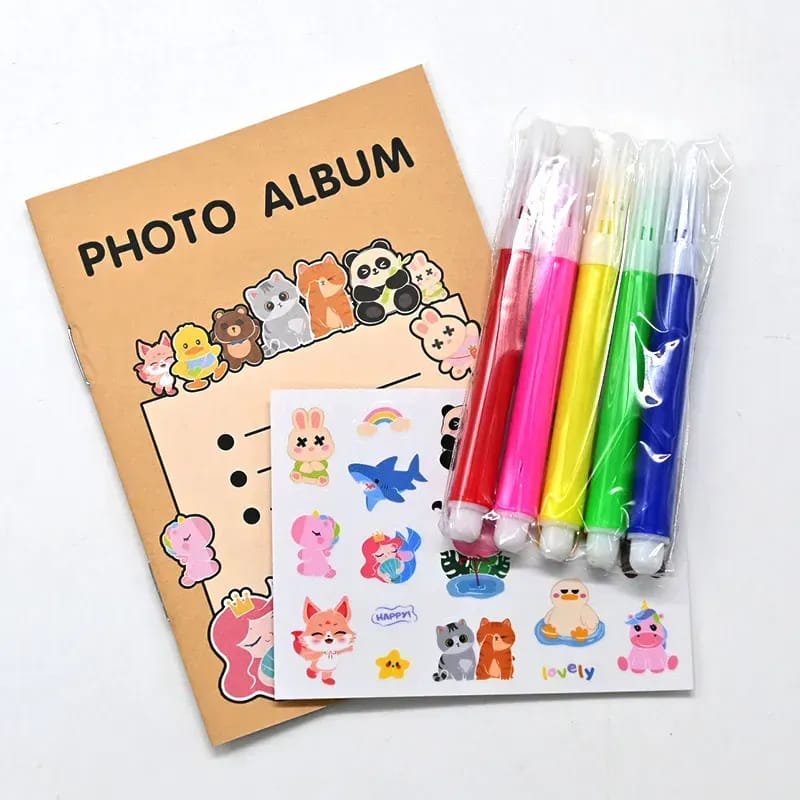 Accessories Coming with Kids Unicorn Digital Instant Camera.