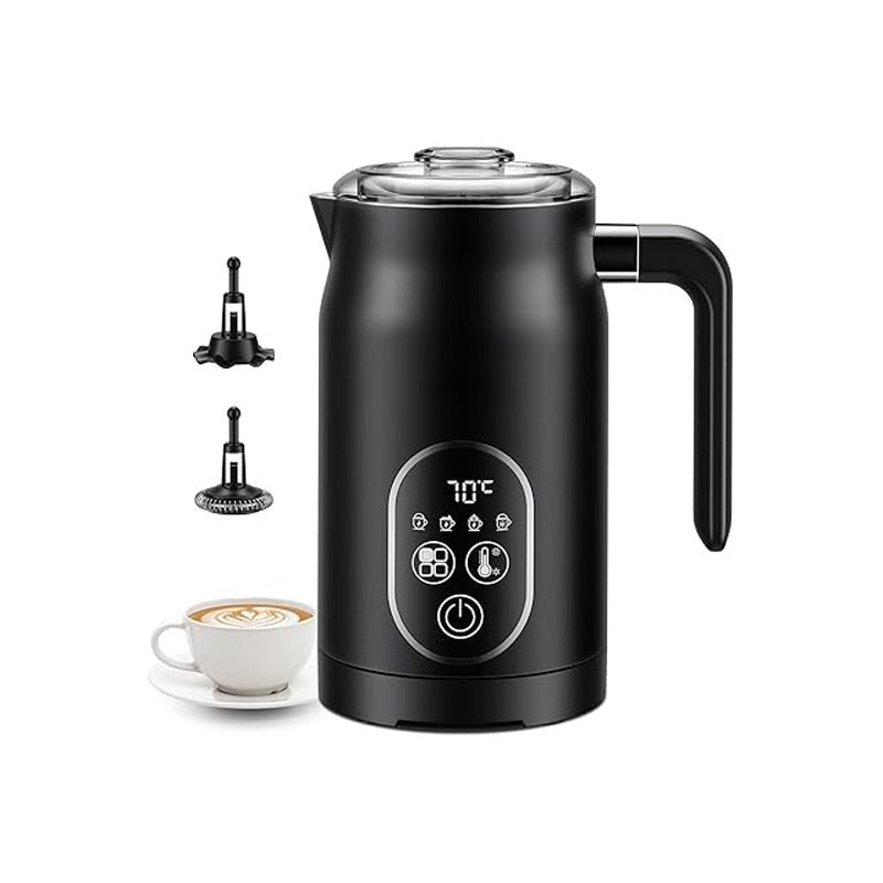 LEPRESSO Four Froth Milk Frother, Temperature Control Hot & Cold Foam Maker