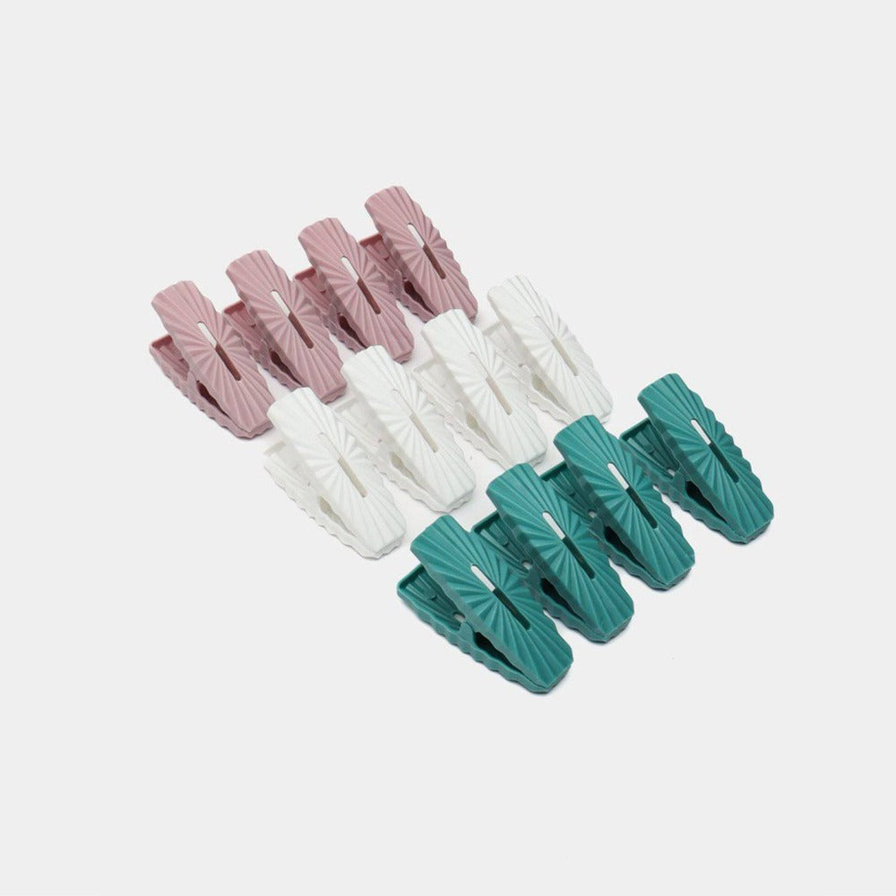 Set of Laundry Cloth Clips.
