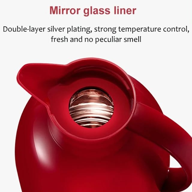 inside of LED Temperature Display Vacuum Insulated Flask 