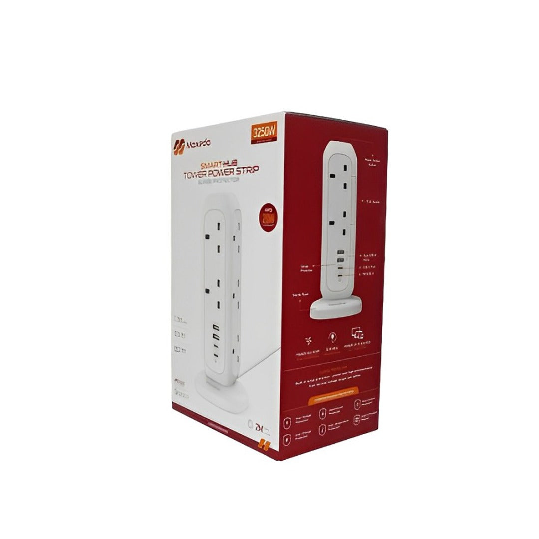 Power strip with fast charging USB ports