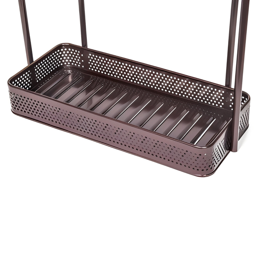 Design Details of Metal Organizer Rack.