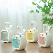 Mini Spray Cooling Fan in 4 Variants.
