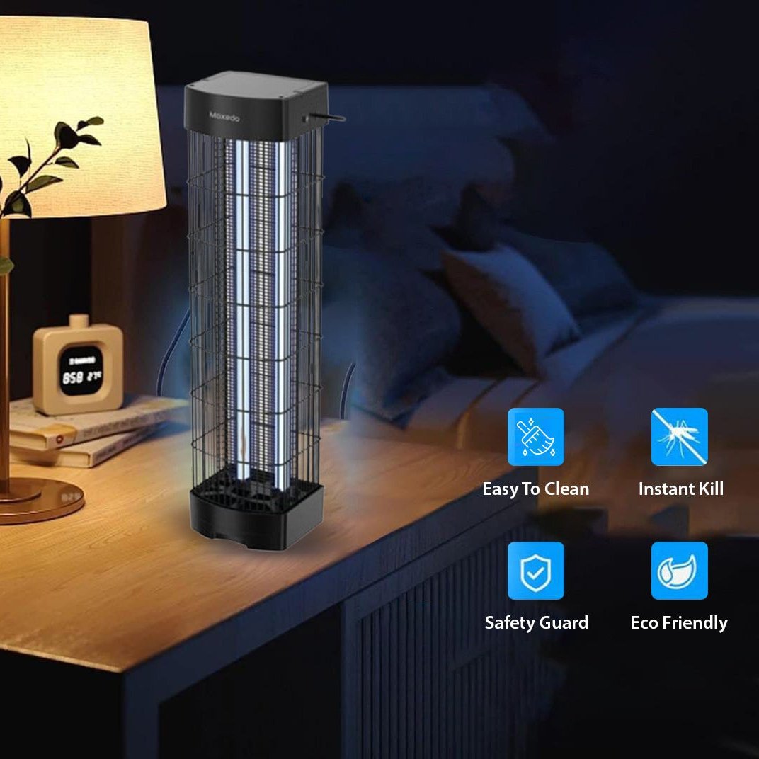 Moxedo Electric Insect Zapper is Placed at Bedroom.