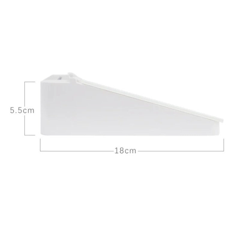 Multifunctional Glass Desktop Box with its size