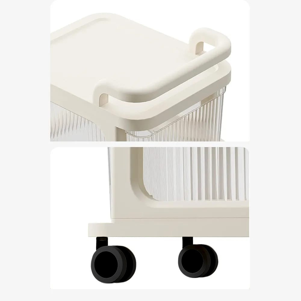Parts Of Multifunctional Storage Trolley Rack.