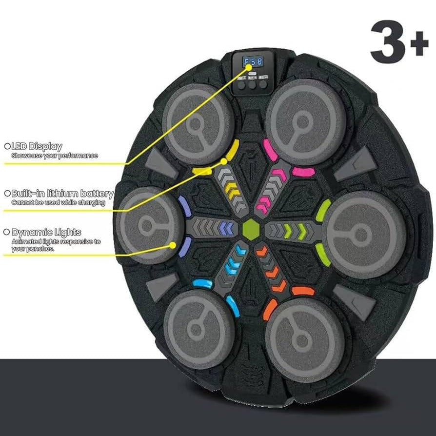 Features of Music Boxing Machine with LED Lights