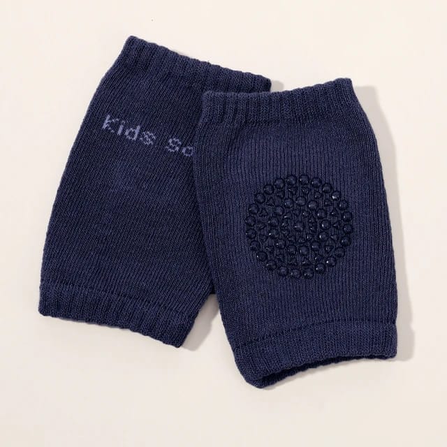 Navy Blue Baby Knee Pads.