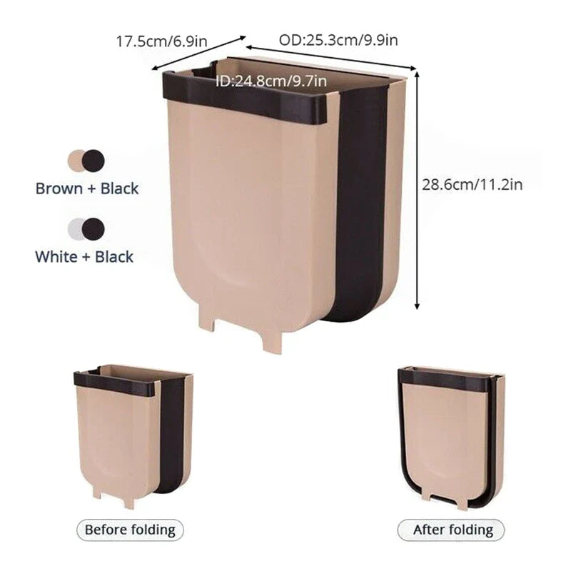 Foldable Kitchen Trash Holder