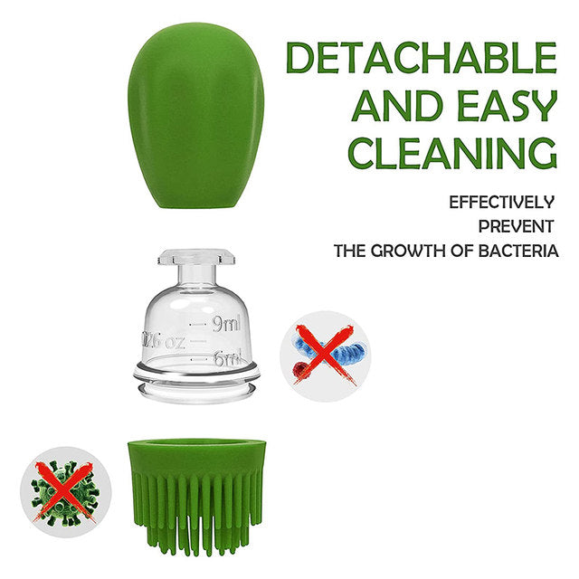 Upper portion of 180Ml Oil Dispenser Spray Bottle.