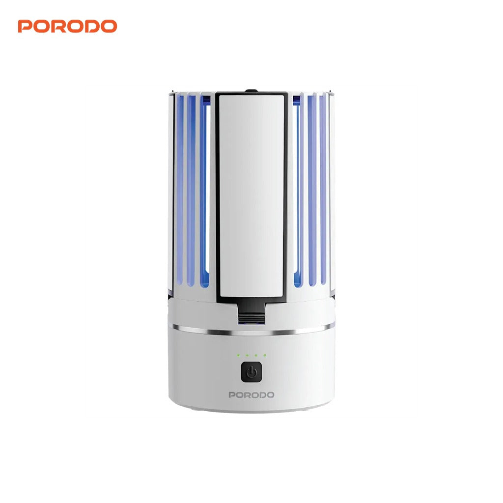 PORODO Portable 2-In-1 Insect Killer Lamp, UV Mosquito Killer with LED Light - PDLS638