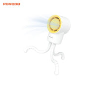 PORODO Coolflex Mini Handheld Fan, Flexible Tripod, Rechargeable Cooling Fan - PDF35A