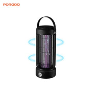 Porodo Portable Mosquito Zapper with Blue Light on a White Background