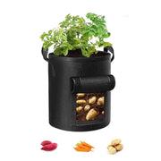 10 Gallon Potato Grow Bags in black color