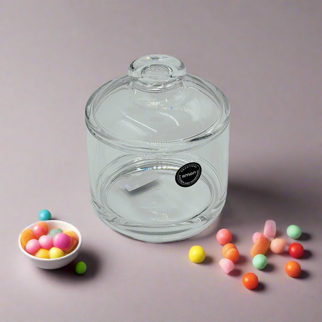 An Acrylic Chocolate Container.