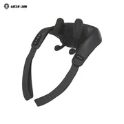 Black Green Lion Neck & Shoulder Massager on a white background