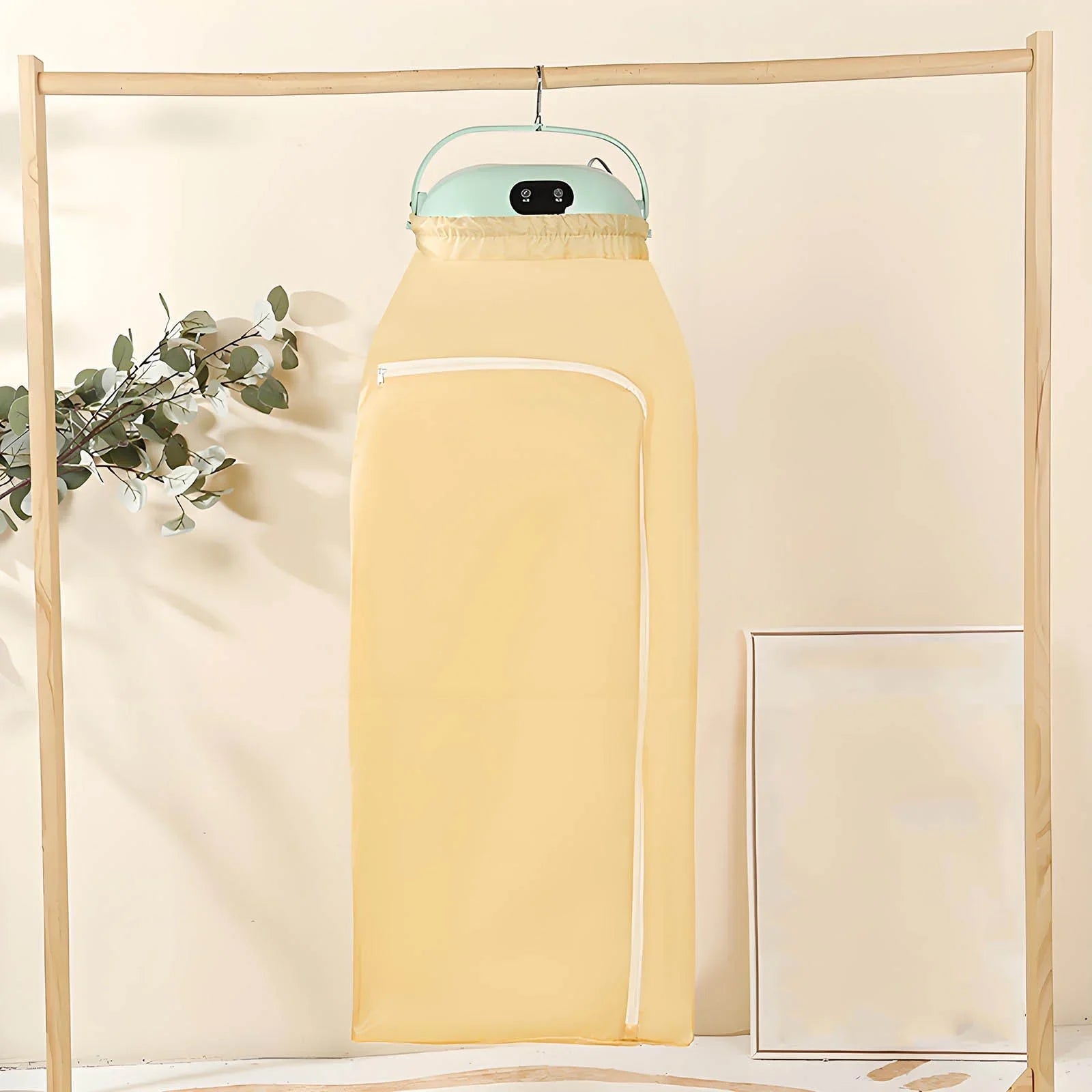 A Hanging Folding Cloth Dryer.