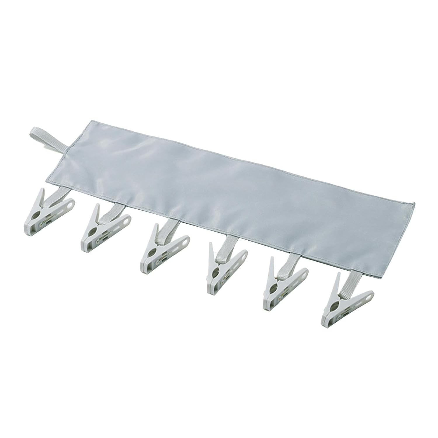 Gary color Hanging Strap with clips