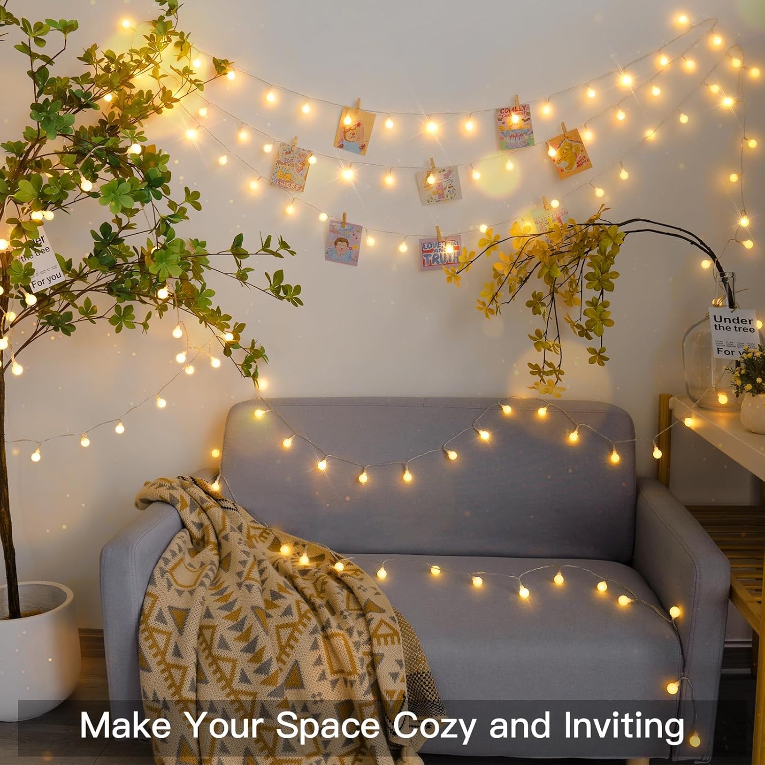 LED String Fairy Lights, Decorative Indoor & Outdoor Party Lights