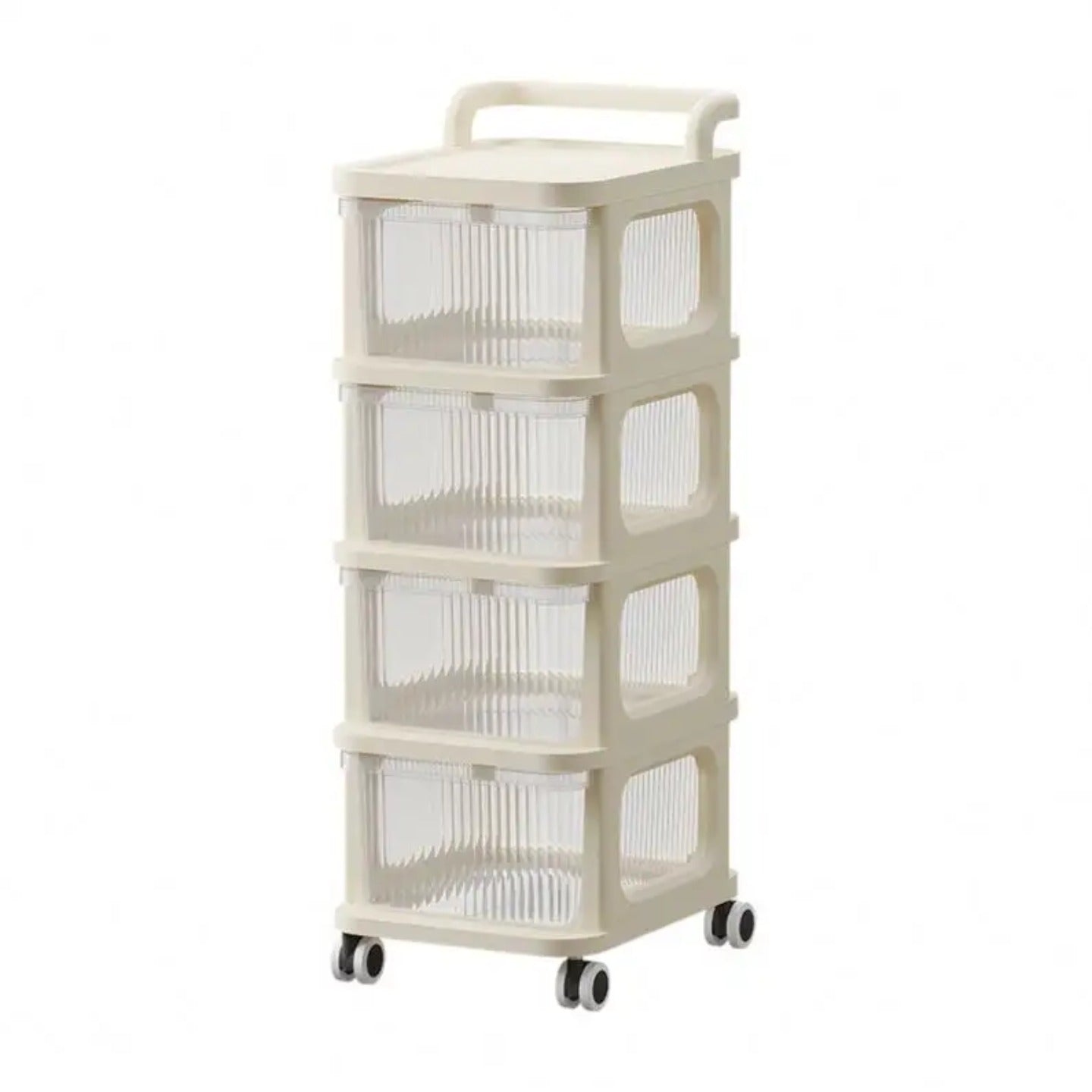 A 4 Layer Multifunctional Storage Trolley Rack.