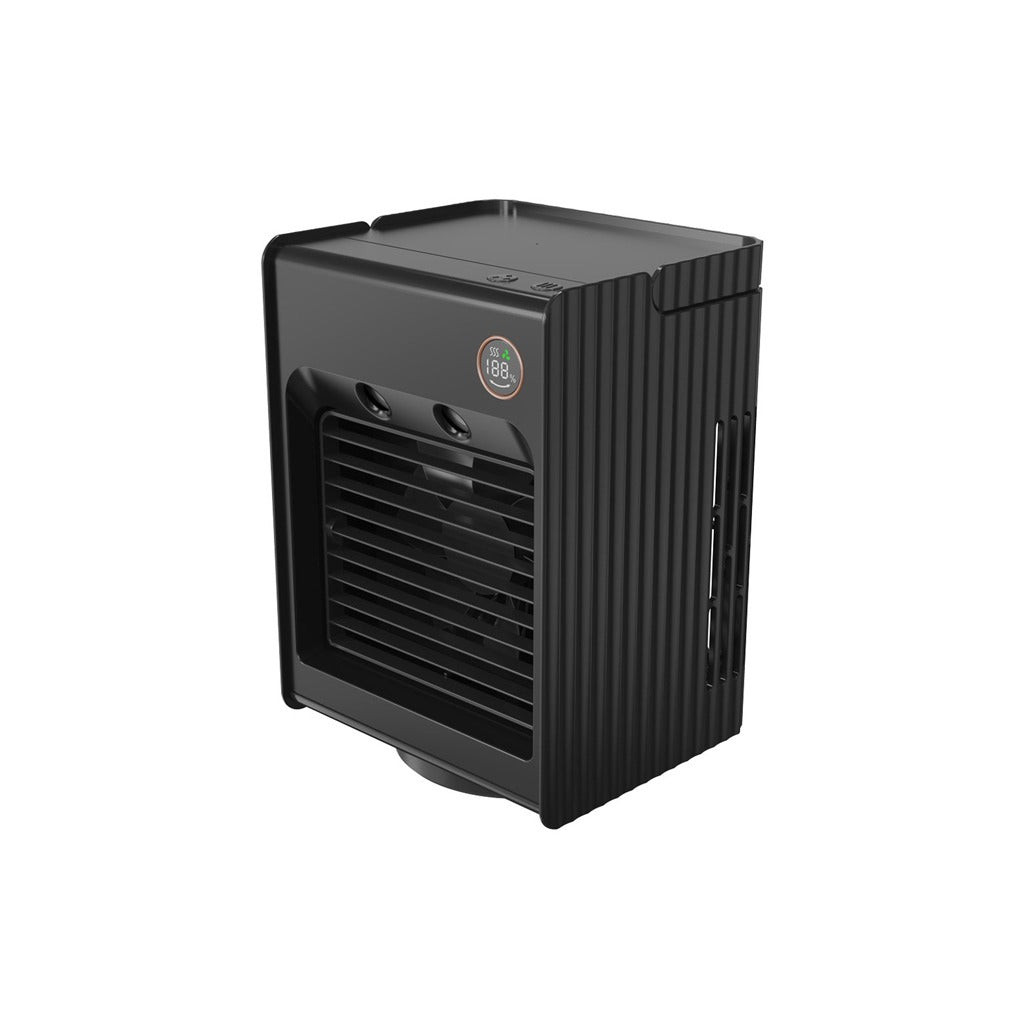 PORODO Air & Mist Portable Cooling Fan, Rechargeable Fan - PDLSMFAN