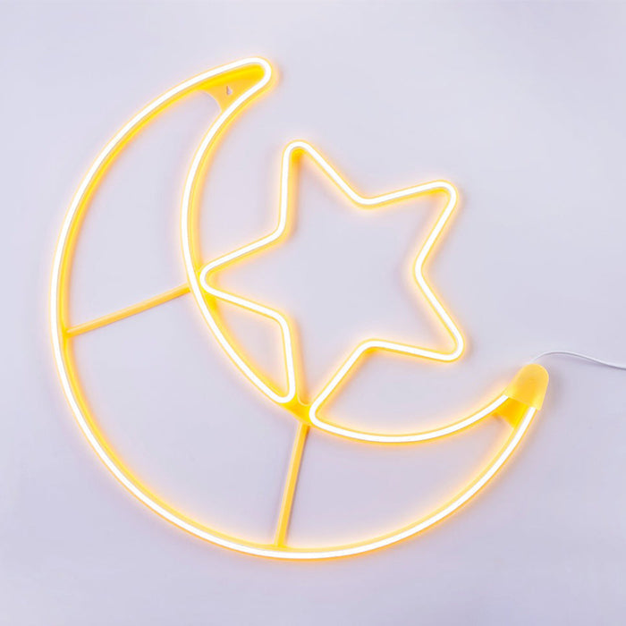Ramadan LED Moon & Star Light.