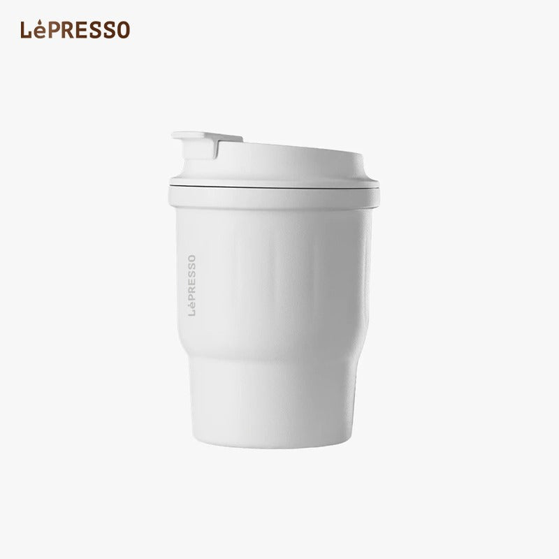 LEPRESSO Thermo Brew Insulated Tumbler 450ML,Vacuum Travel Mug for Hot & Cold Drinks