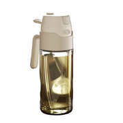 550ml Oil Dispenser Spray Bottle, Leak-Proof Kitchen Seasoning Bottle Container
