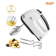 RAF 270W Hand Mixer, Electric Kitchen Mixer with Dough Hooks & Beaters - R.6633