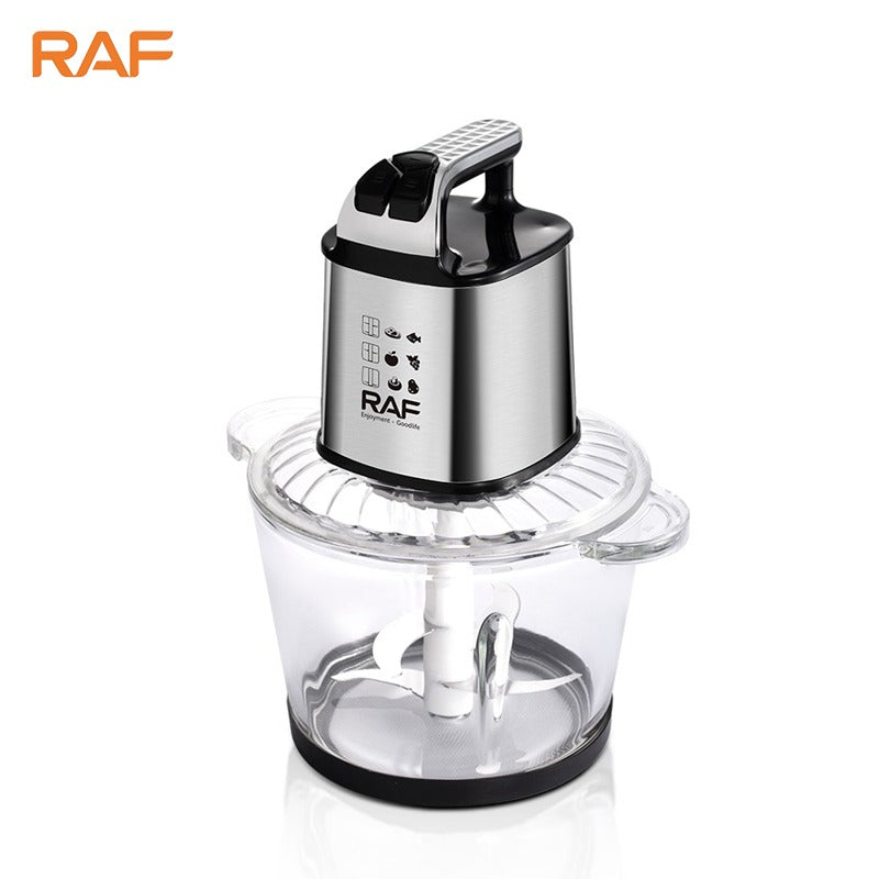 RAF 3L Electric Food Processor 300W,  Multi-Function Meat & Vegetable Chopper R.7013