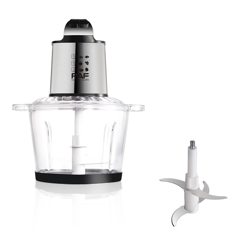 RAF 3L Electric Food Processor 300W,  Multi-Function Meat & Vegetable Chopper R.7013