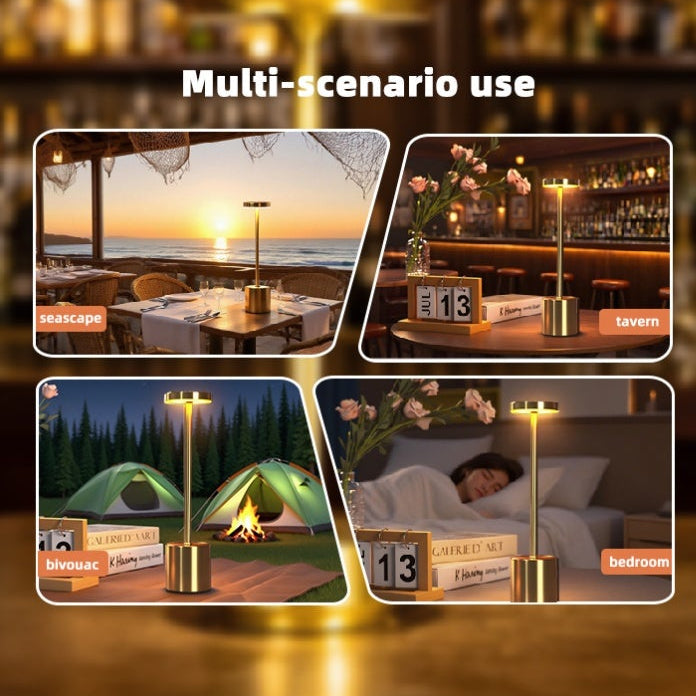 Rechargeable LED Desk Lamp, USB Touch Control Table Lamp with 3 Light Modes