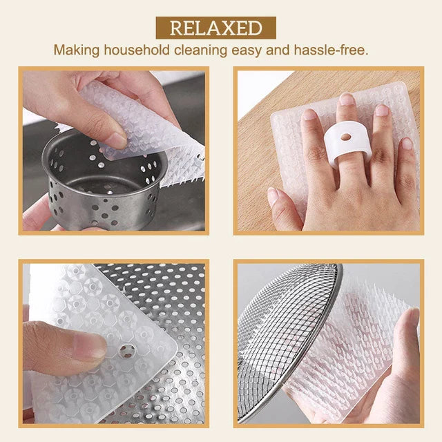 Various uses of the Multifunctional Fruit Vegetable Rubbing Brush