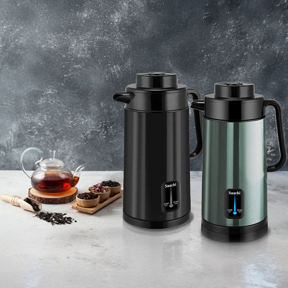 Saachi 3.0 Liters Electric Flask Kettle NL-KT-7771 in 2 Colors.