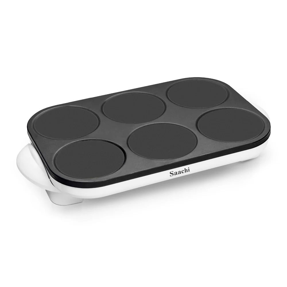 Saachi 6PCS Non-Stick Crepe & Pancake Maker – NL-CM-1850